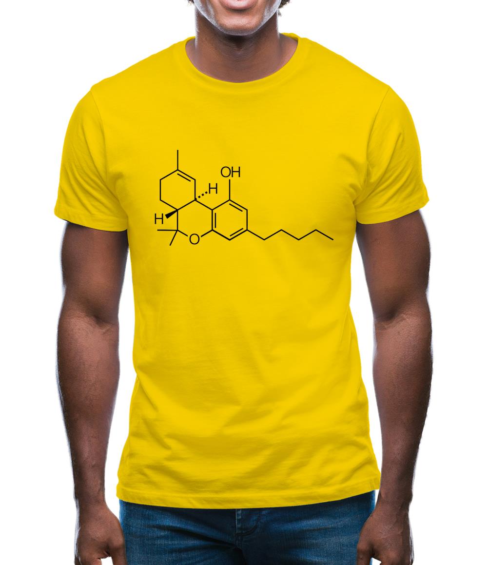 TetraHydroCannabinol Mens T-Shirt TetraHydroCannabinol Mens T-Shirt