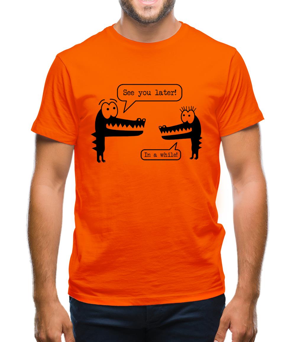 Crocodile & Alligator Mens T-Shirt Crocodile & Alligator Mens T-Shirt