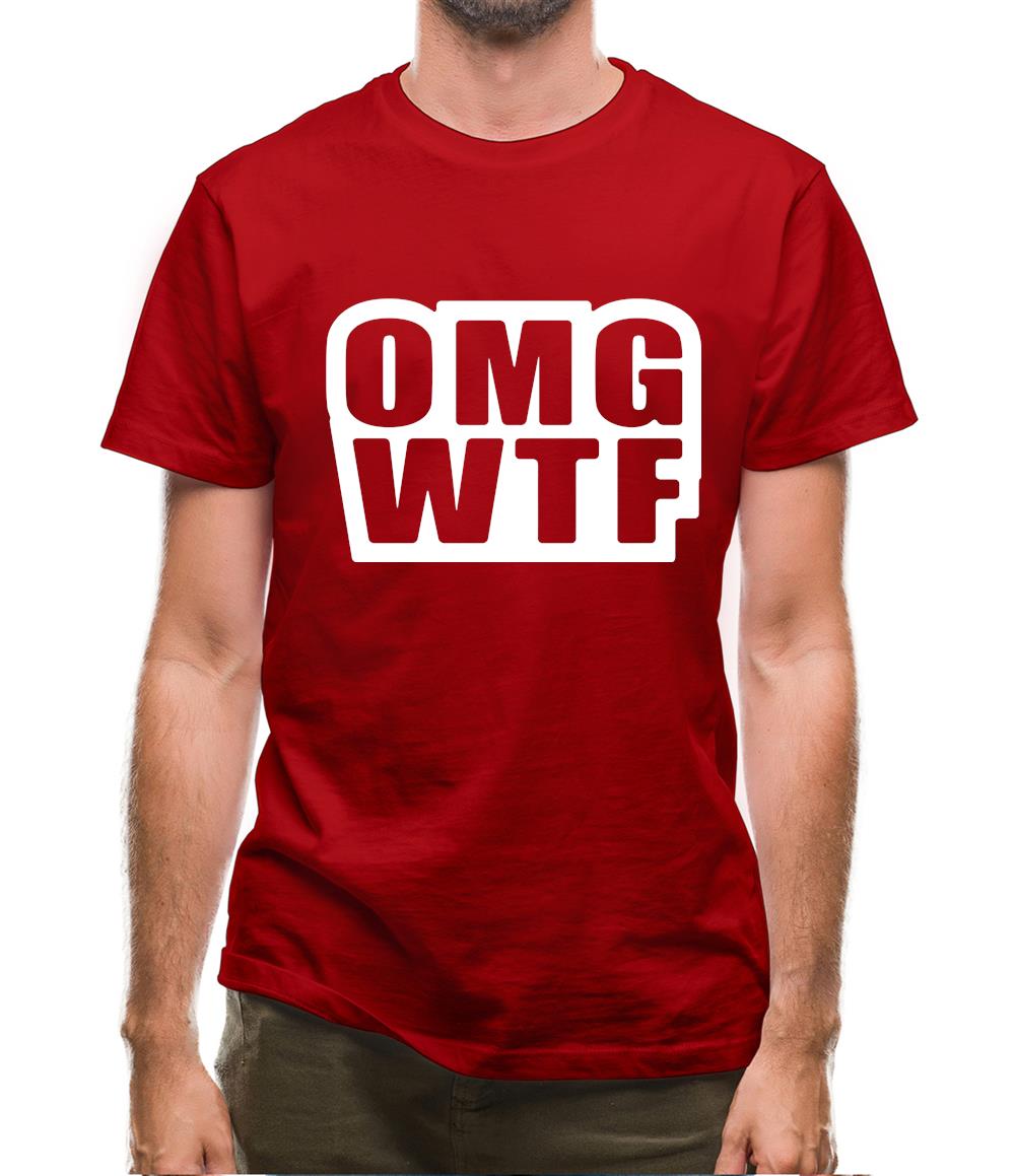 OMG WTF Mens T-Shirt OMG WTF Mens T-Shirt