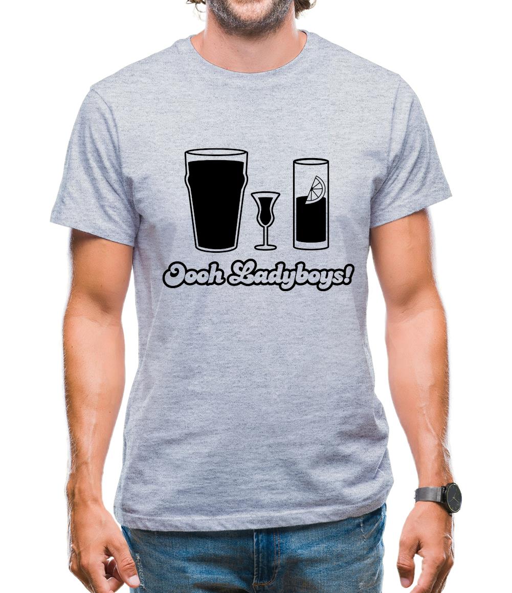 Oooh Ladyboys! Mens T-Shirt Oooh Ladyboys! Mens T-Shirt