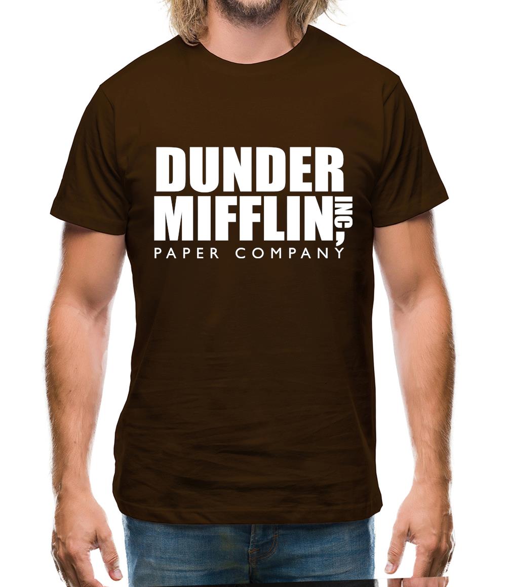 Dunder Mifflin Inc Paper Company Mens T-Shirt Dunder Mifflin Inc Paper Company Mens T-Shirt