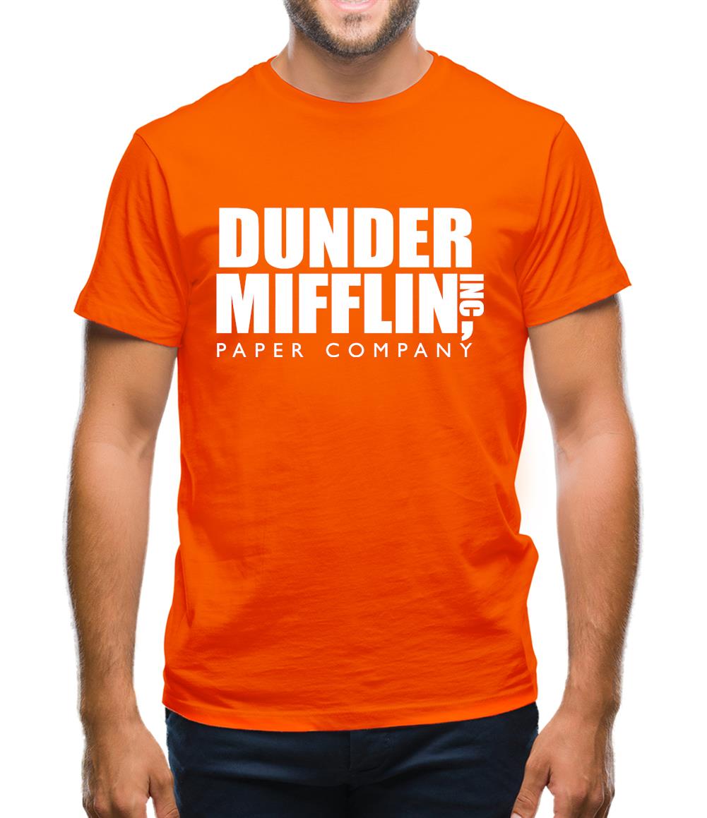 Dunder Mifflin Inc Paper Company Mens T-Shirt Dunder Mifflin Inc Paper Company Mens T-Shirt