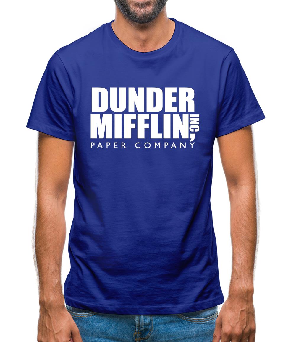 Dunder Mifflin Inc Paper Company Mens T-Shirt Dunder Mifflin Inc Paper Company Mens T-Shirt
