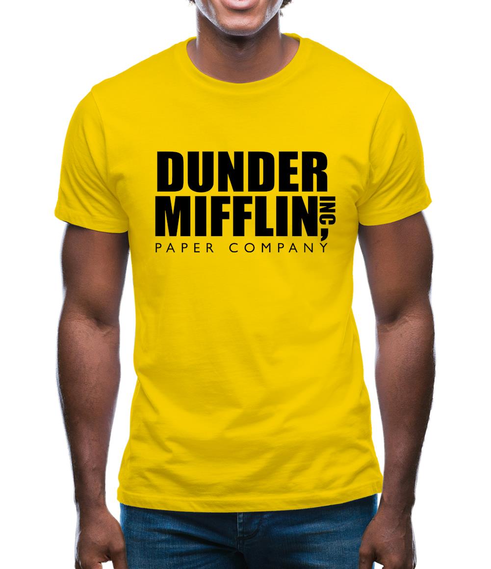 Dunder Mifflin Inc Paper Company Mens T-Shirt Dunder Mifflin Inc Paper Company Mens T-Shirt