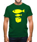 Big Fish Little Fish Cardboard Box Mens T-Shirt Big Fish Little Fish Cardboard Box Mens T-Shirt