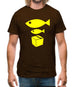 Big Fish Little Fish Cardboard Box Mens T-Shirt Big Fish Little Fish Cardboard Box Mens T-Shirt