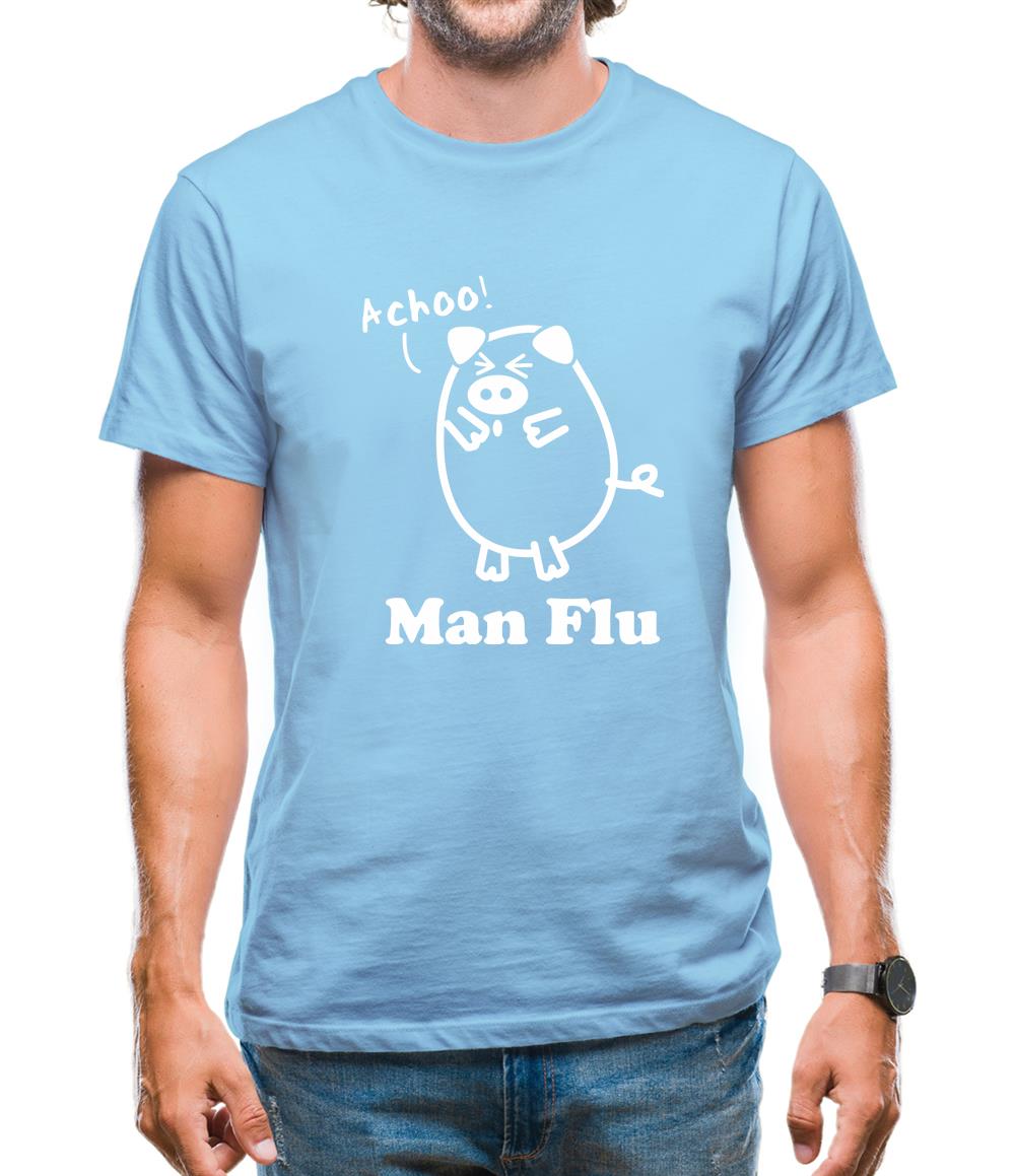 Man Flu Mens T-Shirt Man Flu Mens T-Shirt