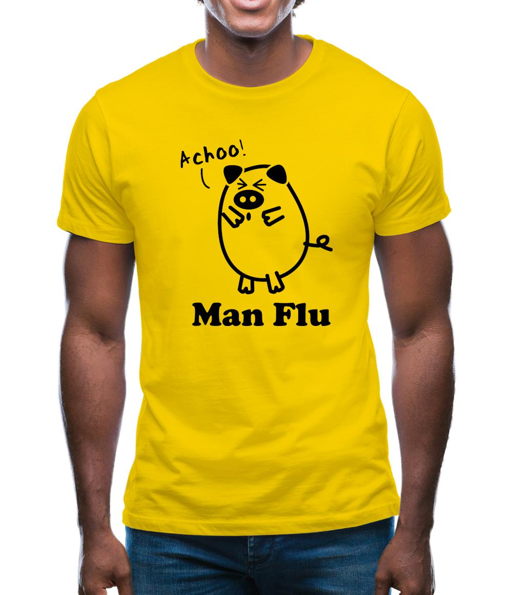 Man Flu Mens T-Shirt Man Flu Mens T-Shirt