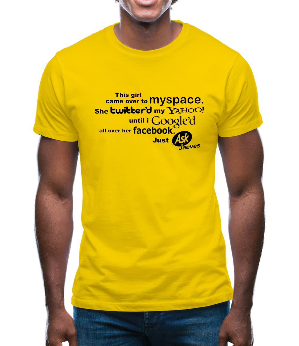 This Girl Came Over To Myspace... Mens T-Shirt This Girl Came Over To Myspace... Mens T-Shirt