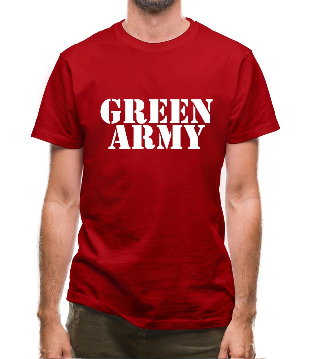 Green Army Mens T-Shirt Green Army Mens T-Shirt