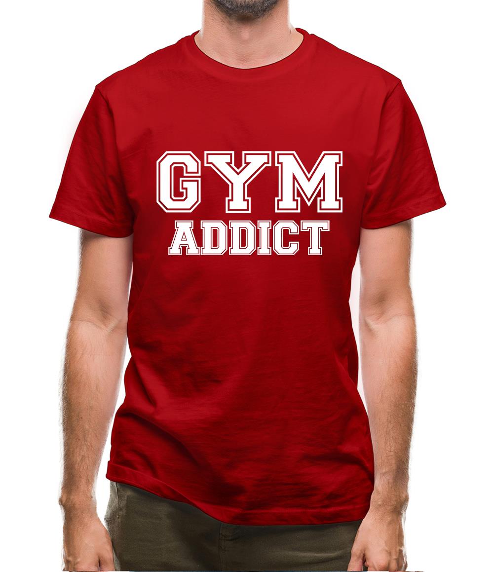 Gym Addict Mens T-Shirt Gym Addict Mens T-Shirt