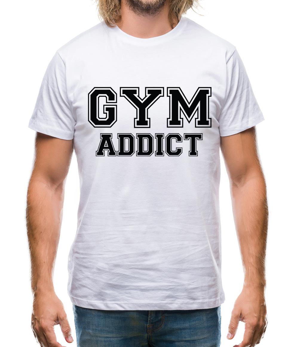 Gym Addict Mens T-Shirt Gym Addict Mens T-Shirt