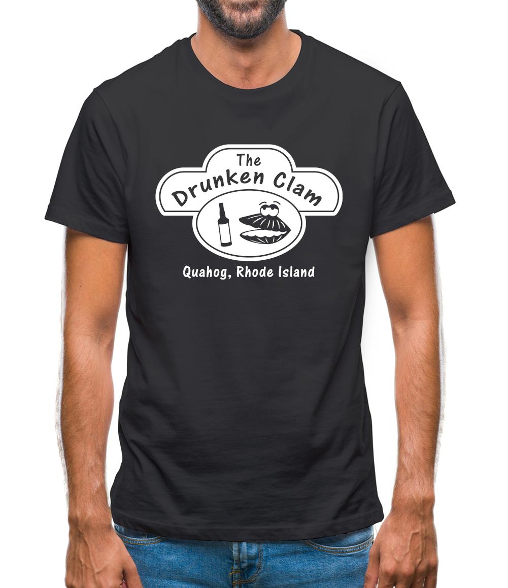 The Drunken Clam Mens T-Shirt The Drunken Clam Mens T-Shirt