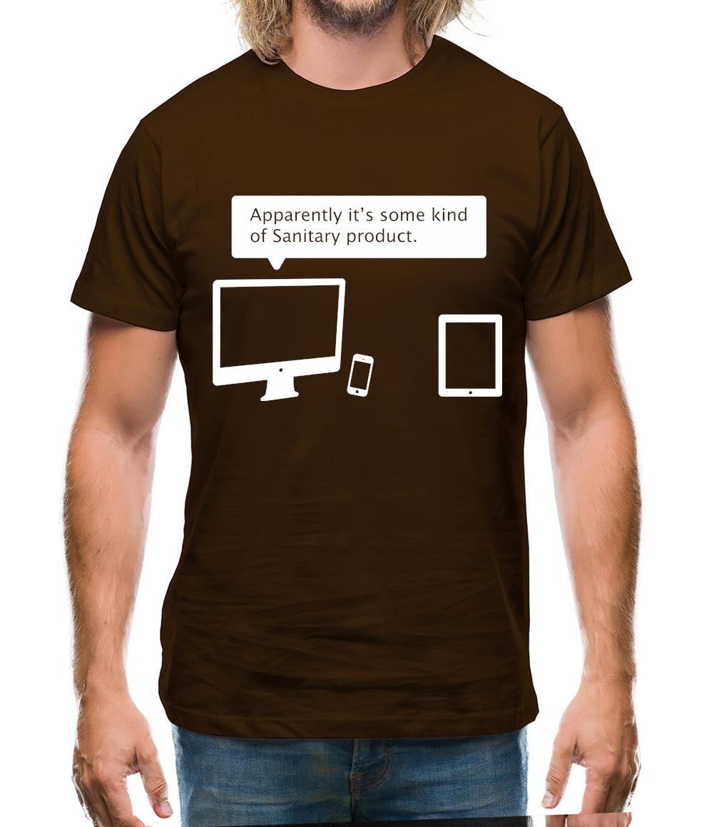 Apparently It's Some Kind Of Sanitary Product Mens T-Shirt Apparently It's Some Kind Of Sanitary Product Mens T-Shirt