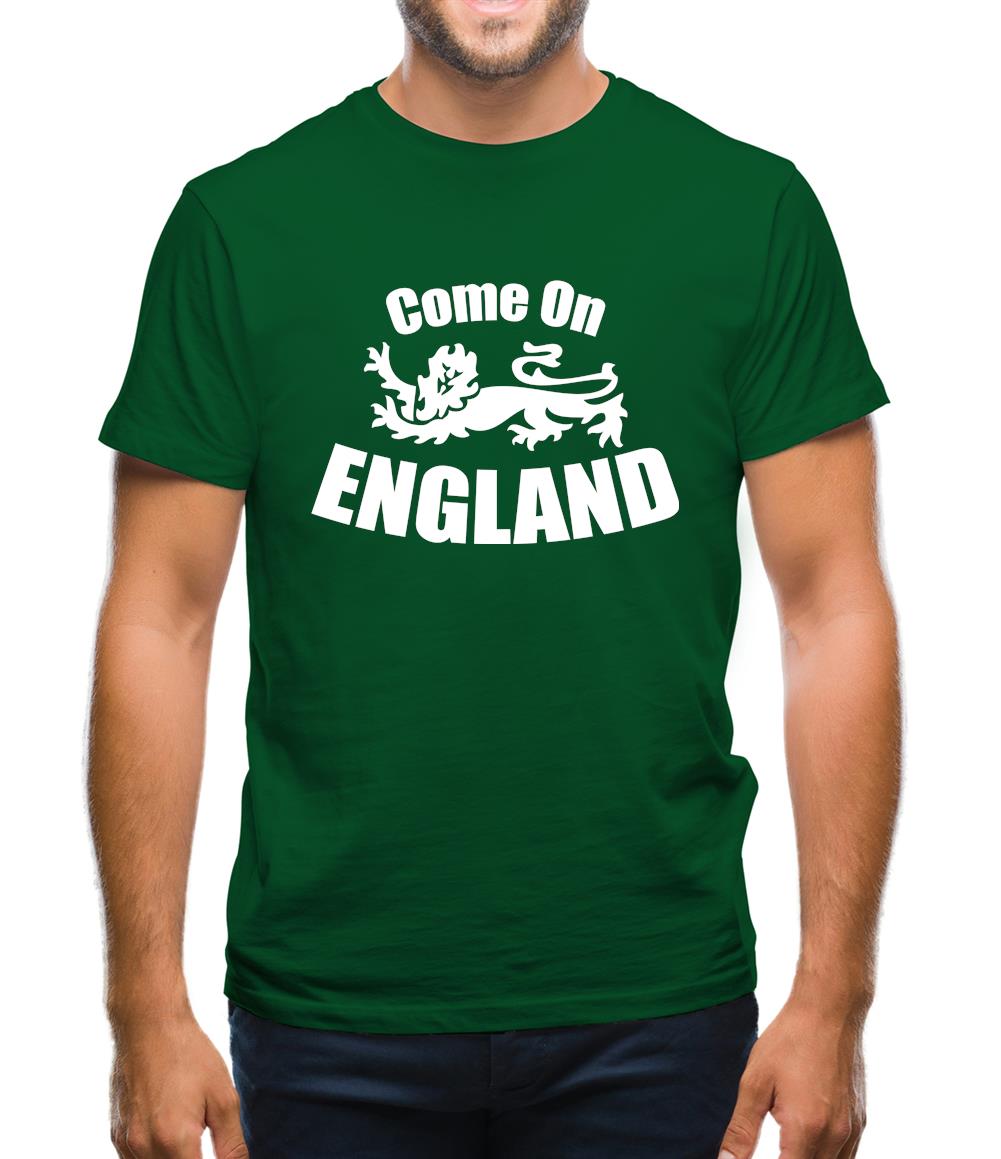 Come On England Mens T-Shirt Come On England Mens T-Shirt