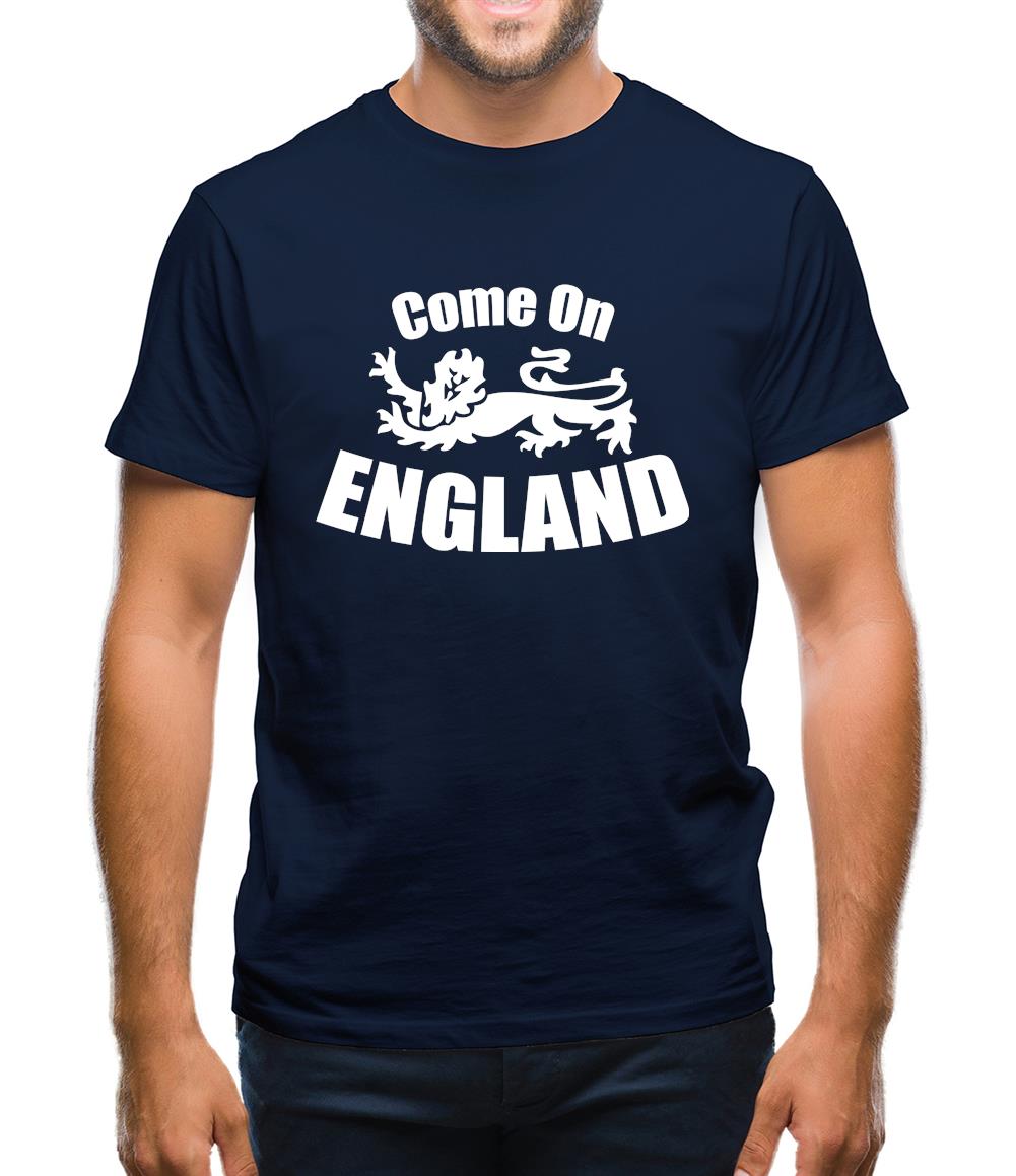 Come On England Mens T-Shirt Come On England Mens T-Shirt