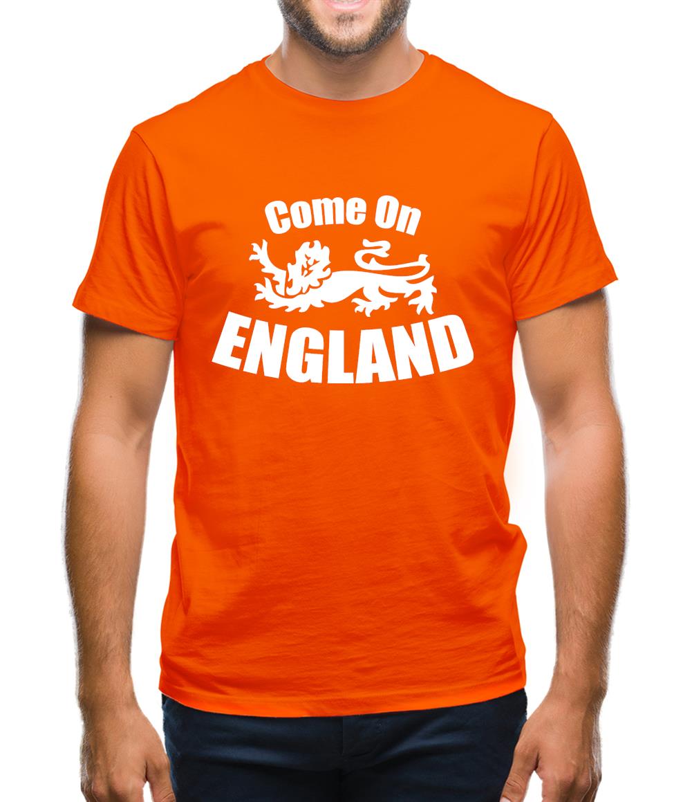 Come On England Mens T-Shirt Come On England Mens T-Shirt