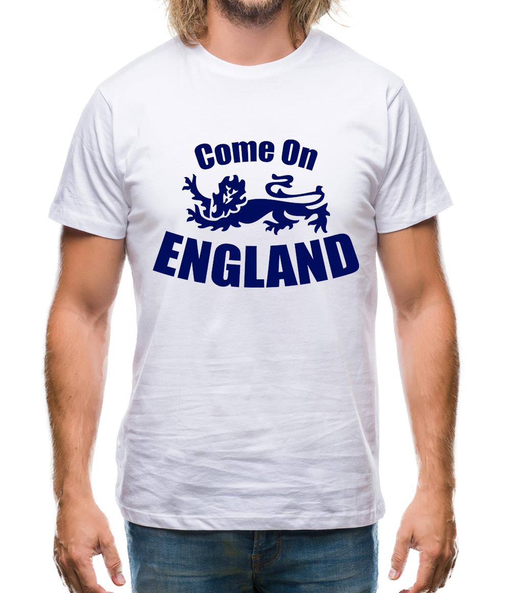 Come On England Mens T-Shirt Come On England Mens T-Shirt