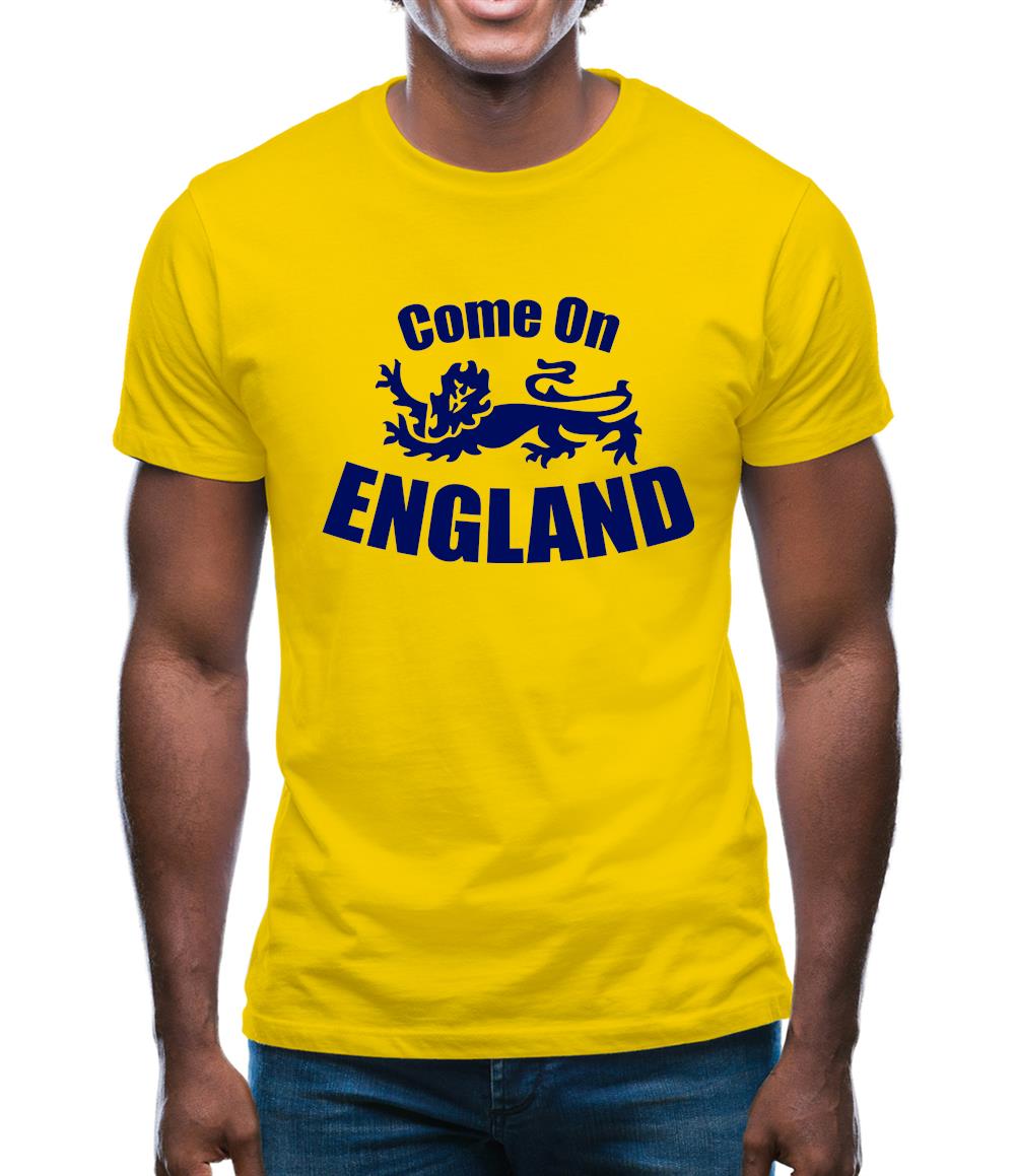 Come On England Mens T-Shirt Come On England Mens T-Shirt