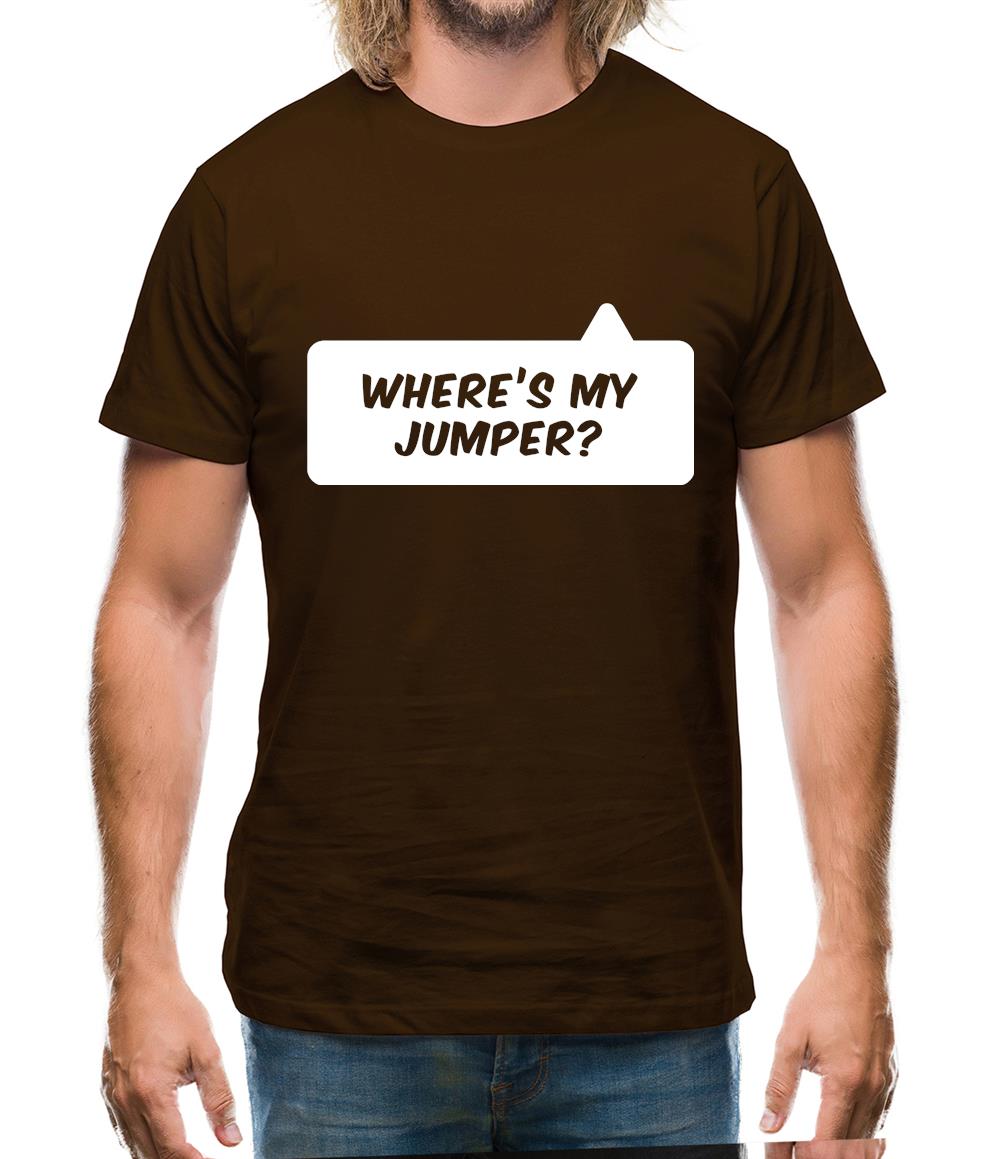 Where's My Jumper? Mens T-Shirt Where's My Jumper? Mens T-Shirt