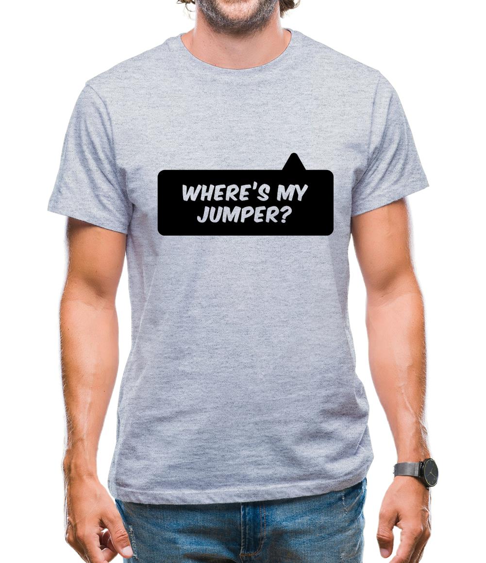 Where's My Jumper? Mens T-Shirt Where's My Jumper? Mens T-Shirt
