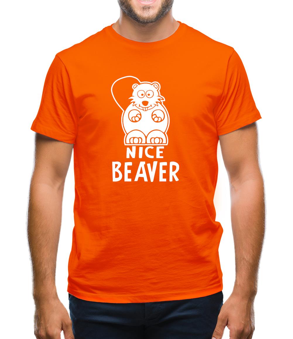 Nice Beaver Mens T-Shirt Nice Beaver Mens T-Shirt
