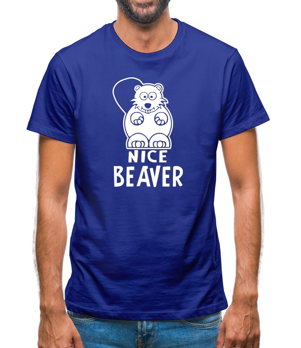 Nice Beaver Mens T-Shirt Nice Beaver Mens T-Shirt