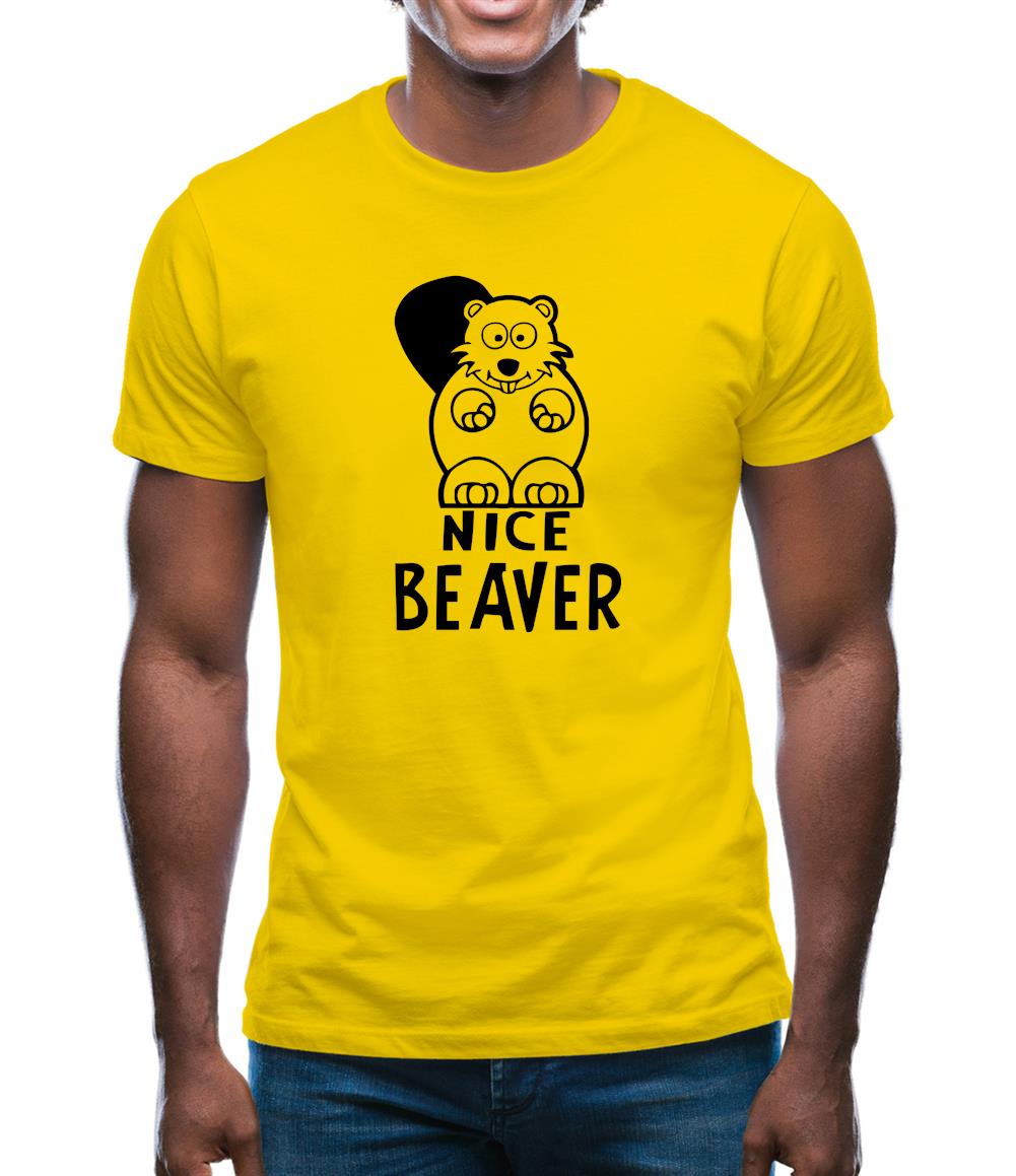 Nice Beaver Mens T-Shirt Nice Beaver Mens T-Shirt