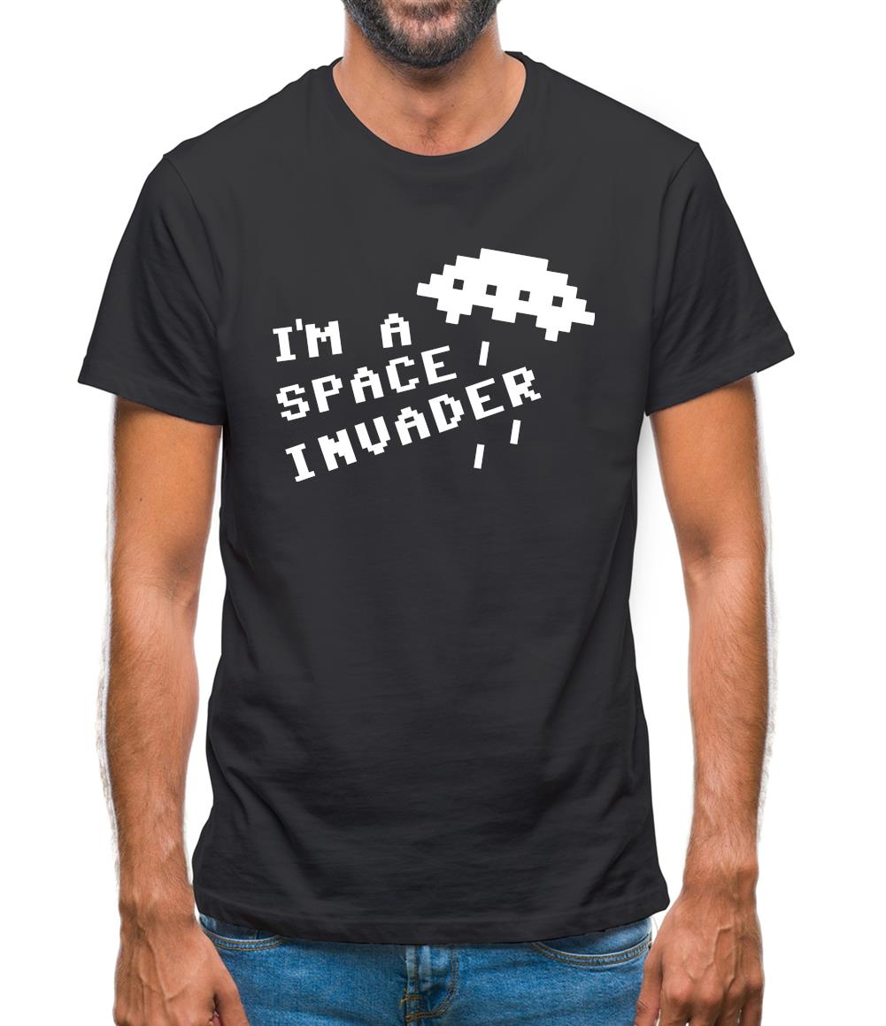 I'm A Space Invader Mens T-Shirt I'm A Space Invader Mens T-Shirt