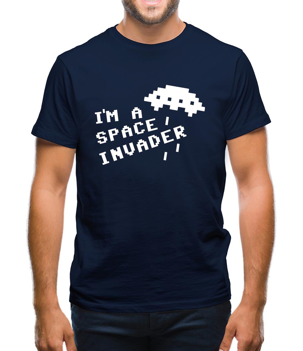 I'm A Space Invader Mens T-Shirt I'm A Space Invader Mens T-Shirt