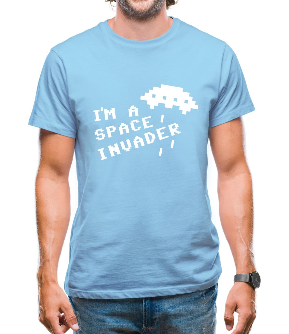 I'm A Space Invader Mens T-Shirt I'm A Space Invader Mens T-Shirt