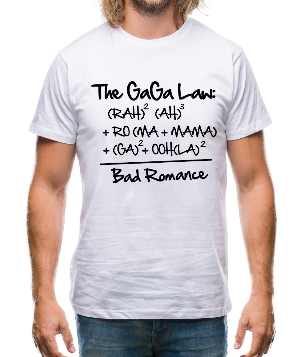 The Gaga Law Mens T-Shirt The Gaga Law Mens T-Shirt