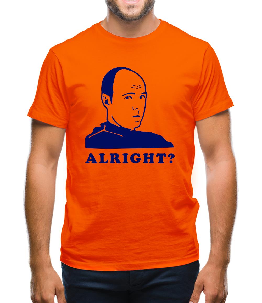 Karl Pilkington - Alright? Mens T-Shirt Karl Pilkington - Alright? Mens T-Shirt