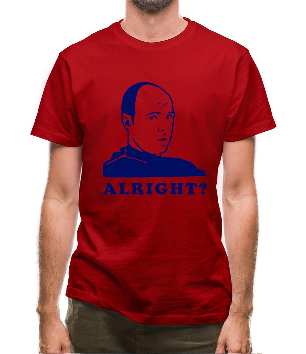 Karl Pilkington - Alright? Mens T-Shirt Karl Pilkington - Alright? Mens T-Shirt