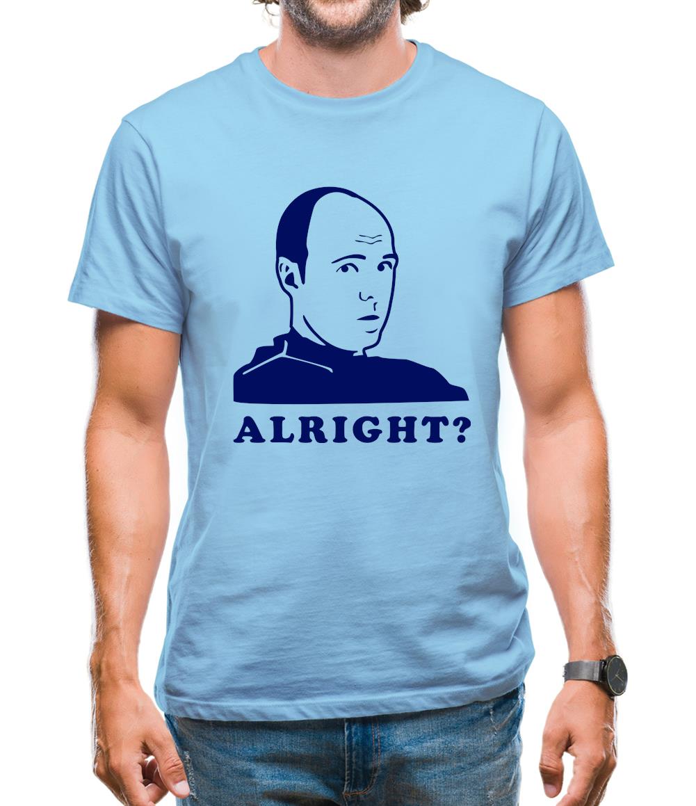 Karl Pilkington - Alright? Mens T-Shirt Karl Pilkington - Alright? Mens T-Shirt