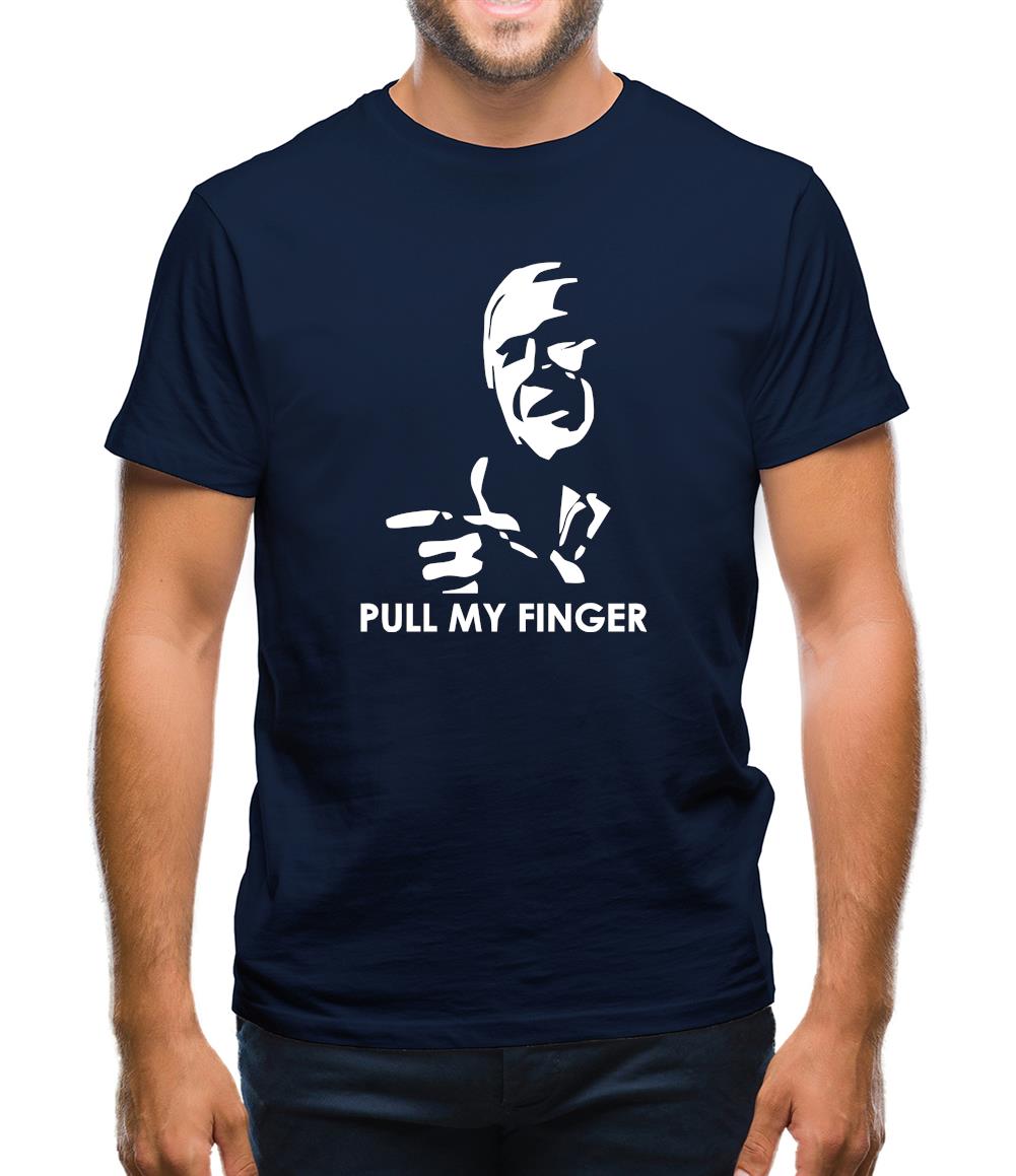 George Bush, Pull my finger Mens T-Shirt George Bush, Pull my finger Mens T-Shirt