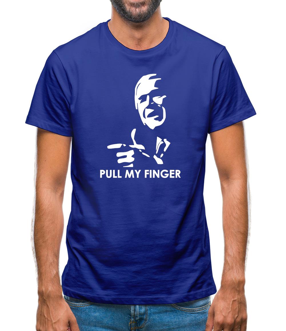 George Bush, Pull my finger Mens T-Shirt George Bush, Pull my finger Mens T-Shirt