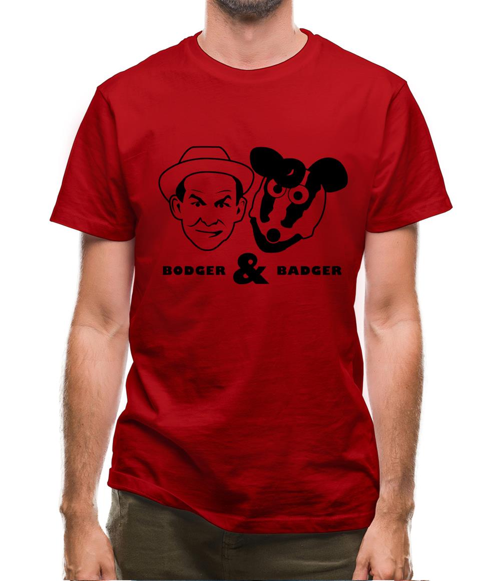 Bodger And Badger Mens T-Shirt Bodger And Badger Mens T-Shirt