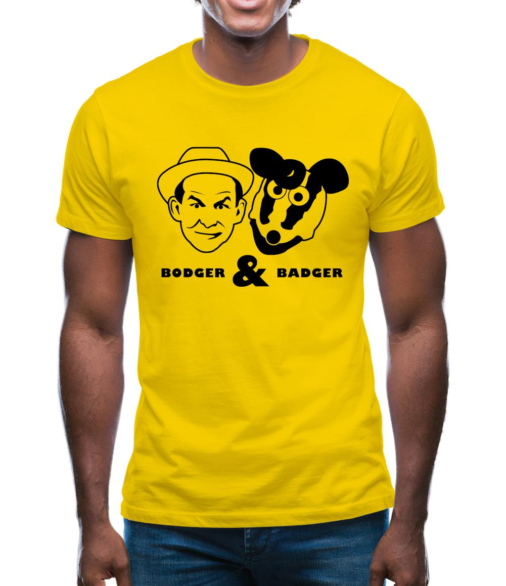 Bodger And Badger Mens T-Shirt Bodger And Badger Mens T-Shirt