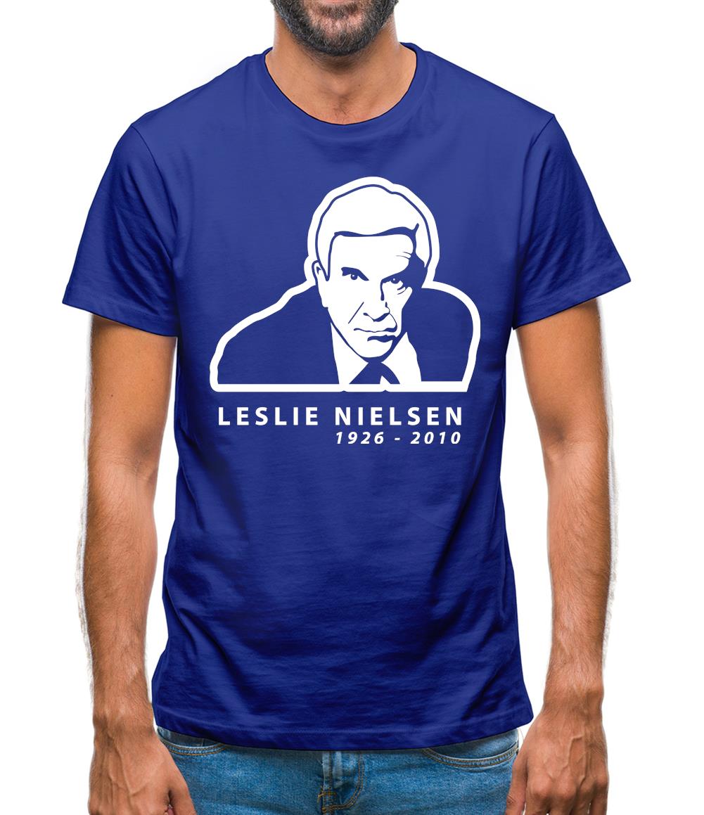 Leslie Nielsen Mens T-Shirt Leslie Nielsen Mens T-Shirt