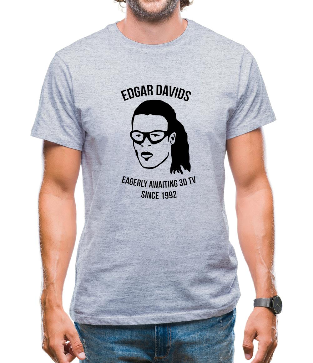 Edgar Davids: Eagerly Awaiting 3D TV Since 1992 Mens T-Shirt Edgar Davids: Eagerly Awaiting 3D TV Since 1992 Mens T-Shirt