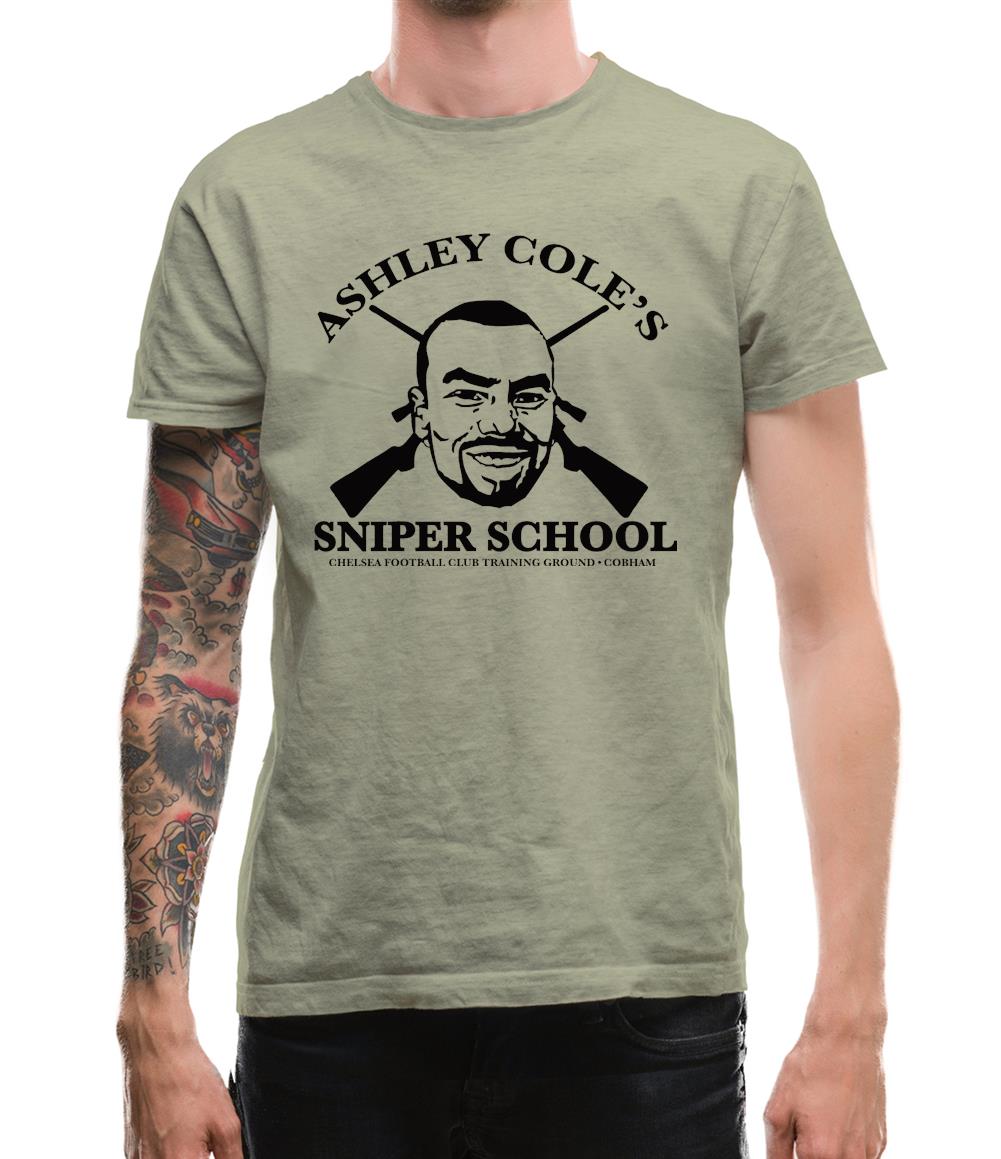 Ashley Coles Sniper School Mens T-Shirt Ashley Coles Sniper School Mens T-Shirt