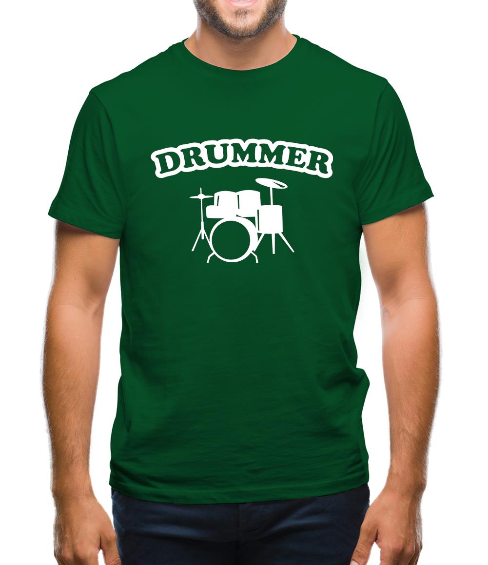 Drummer Mens T-Shirt Drummer Mens T-Shirt