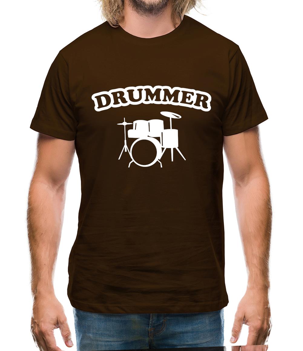 Drummer Mens T-Shirt Drummer Mens T-Shirt