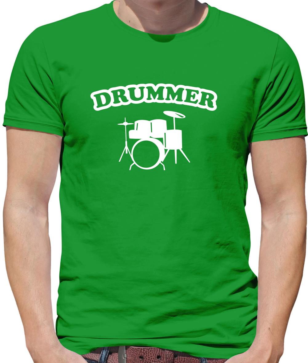 Drummer Mens T-Shirt Drummer Mens T-Shirt