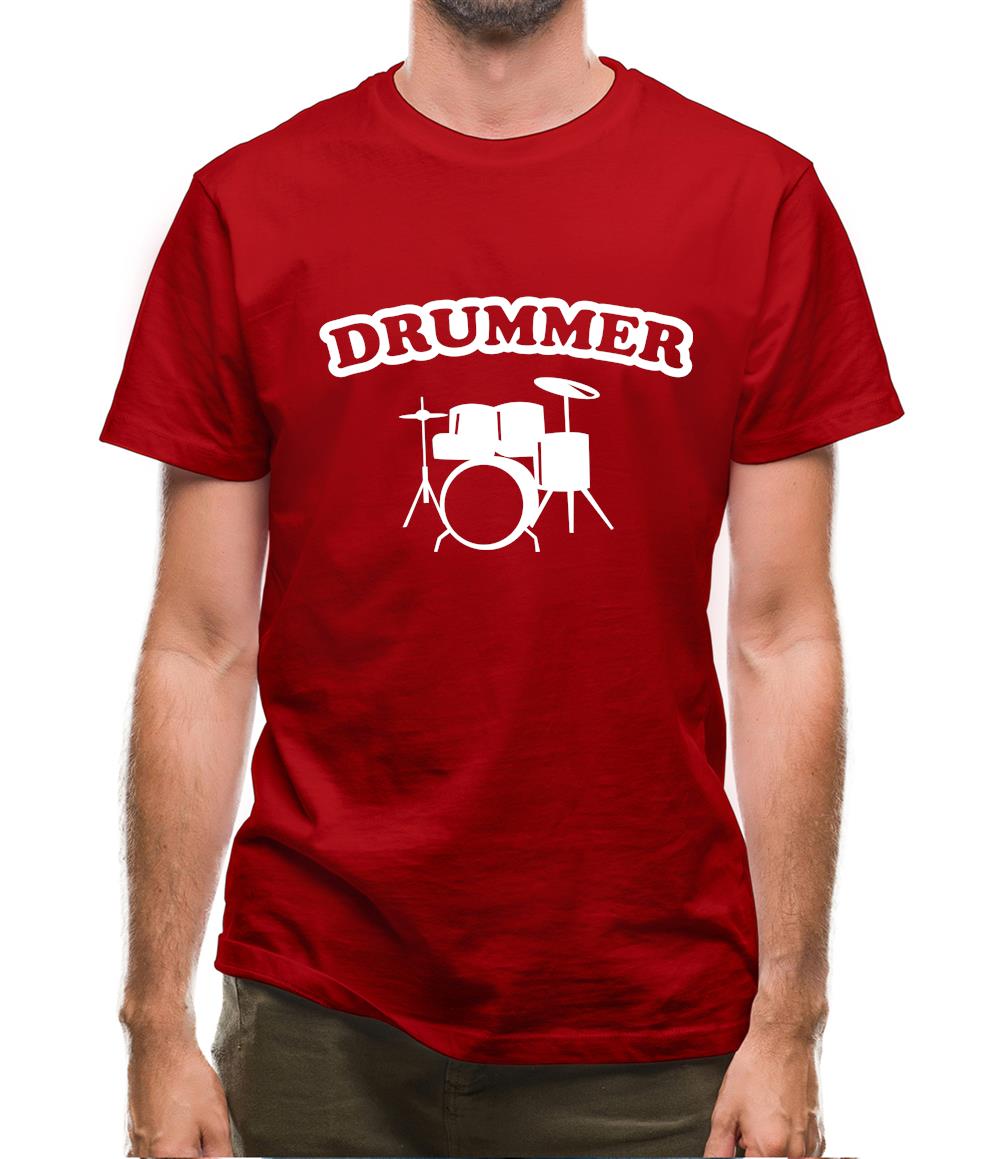 Drummer Mens T-Shirt Drummer Mens T-Shirt