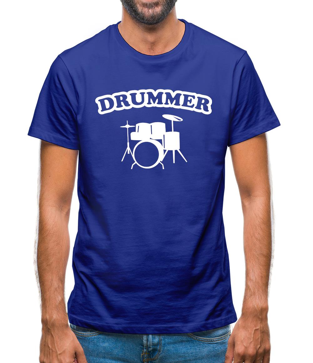 Drummer Mens T-Shirt Drummer Mens T-Shirt