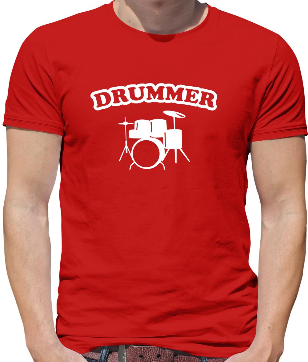 Drummer Mens T-Shirt Drummer Mens T-Shirt