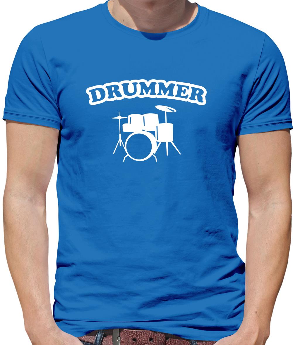Drummer Mens T-Shirt Drummer Mens T-Shirt