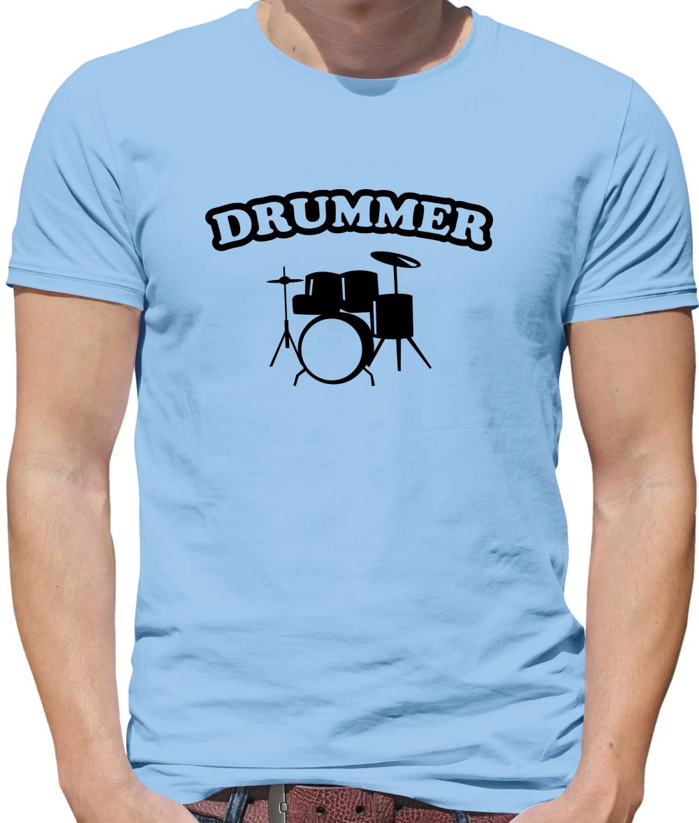 Drummer Mens T-Shirt Drummer Mens T-Shirt